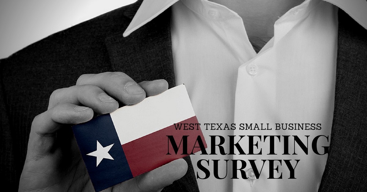 west texas small business marketing survey