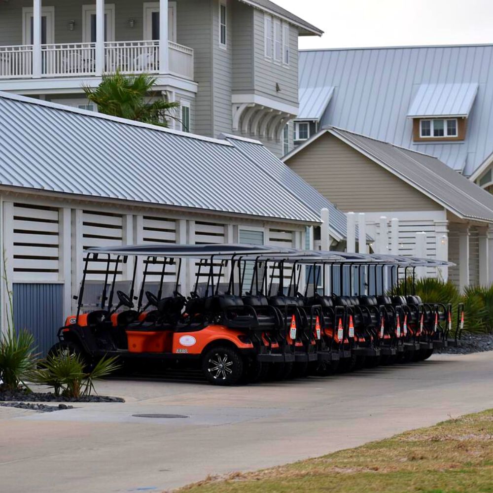 Resort golf cart rental