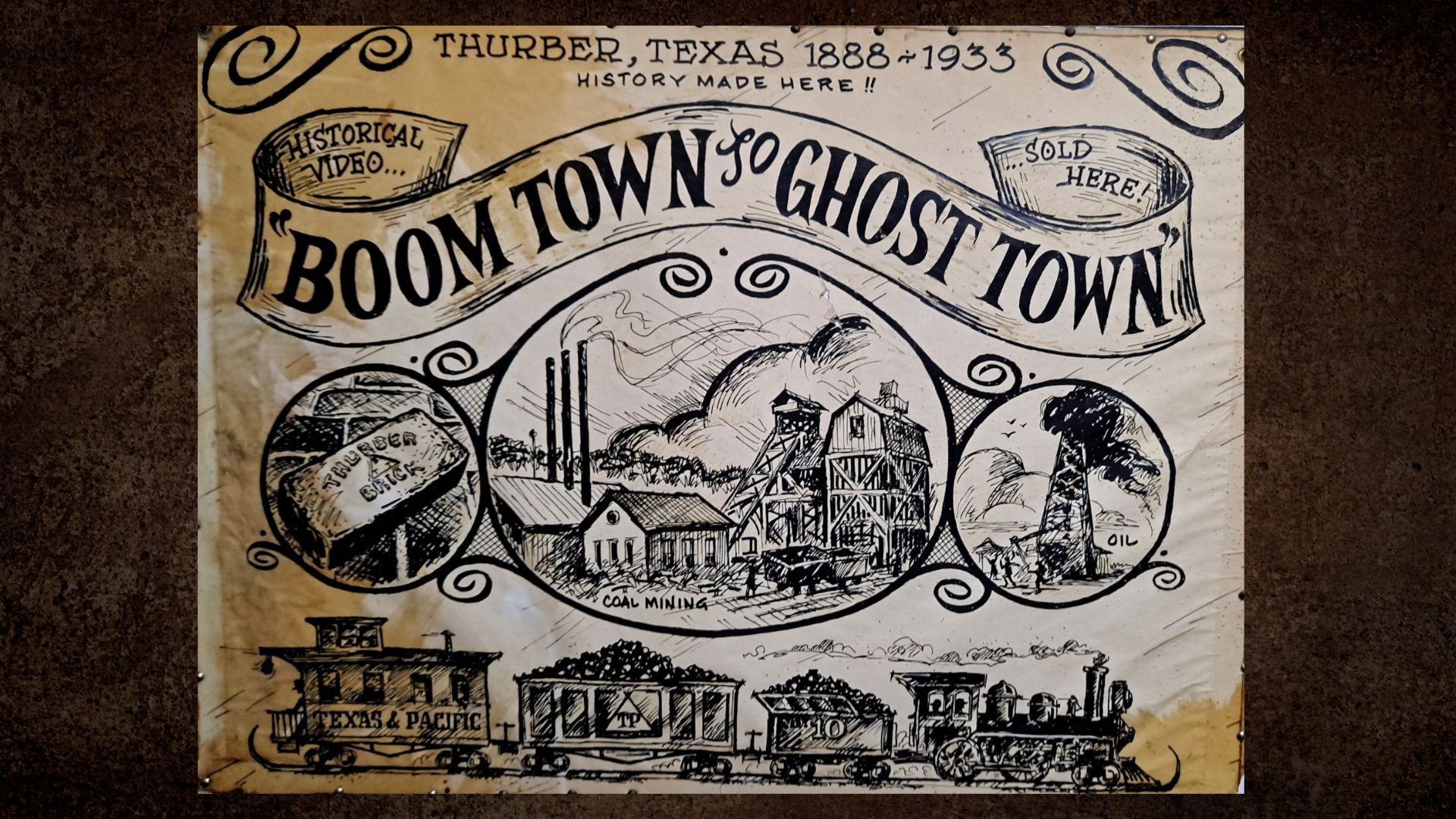 Lively Little Ghost Town: Thurber, Texas